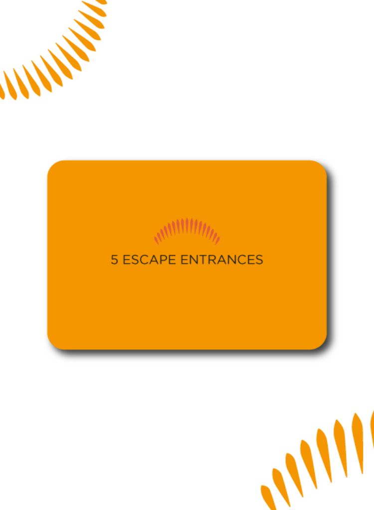 5 escape admission | all access