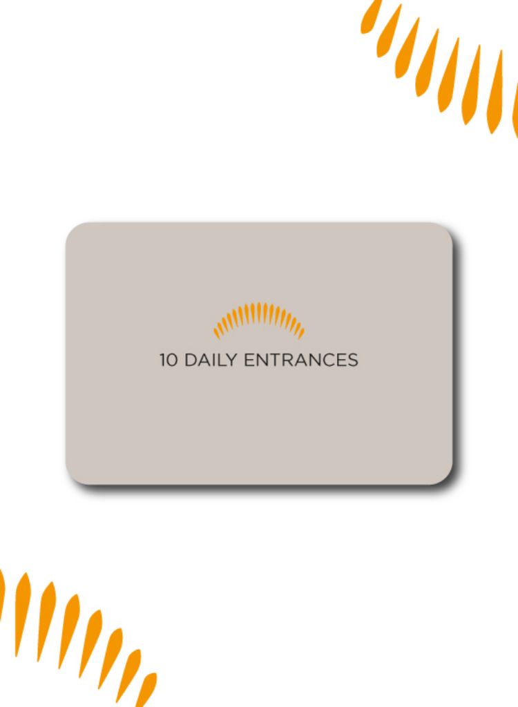 10 daily admission | all access